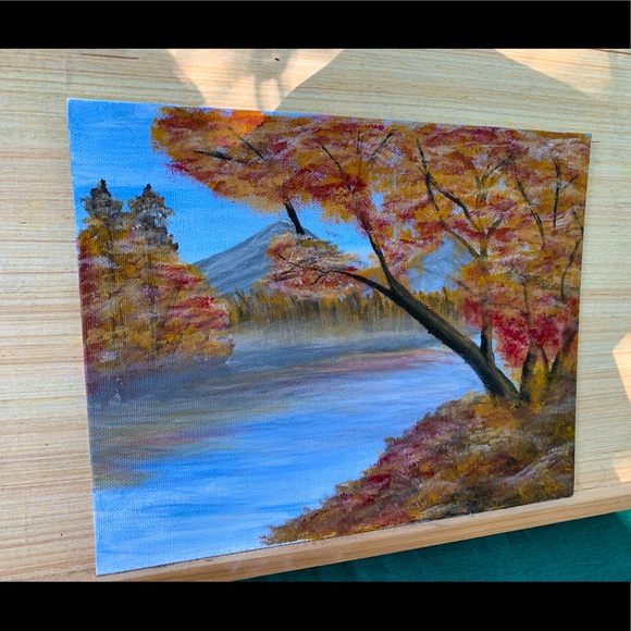 Fall Water Painting - Original - Picture 2 of 4